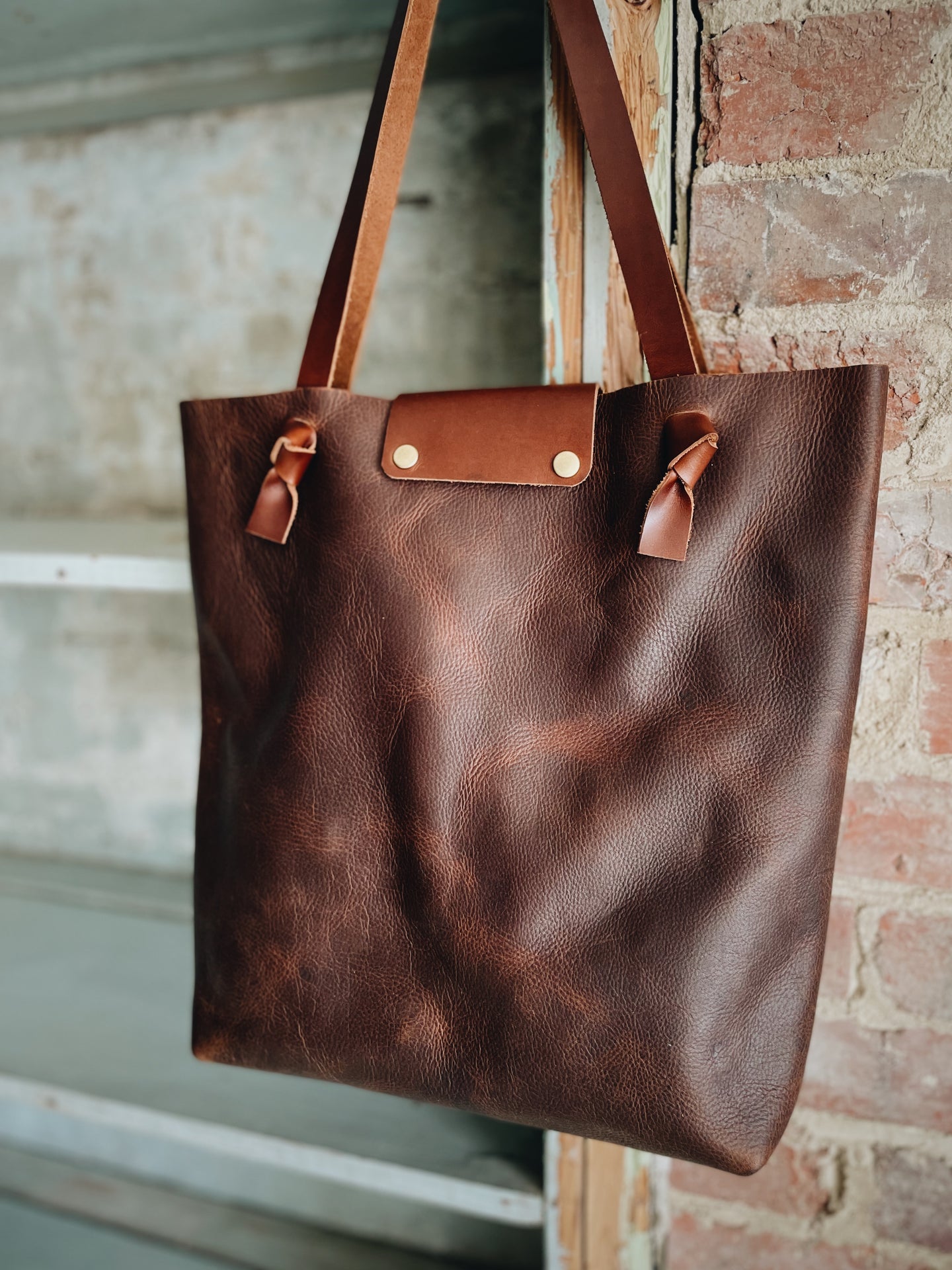 The Knotty Brown Tote (PREORDER)